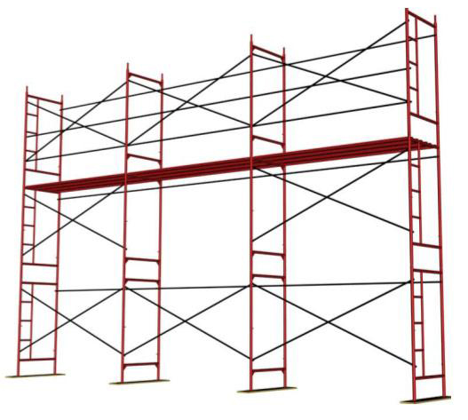 Леса строительные рамные